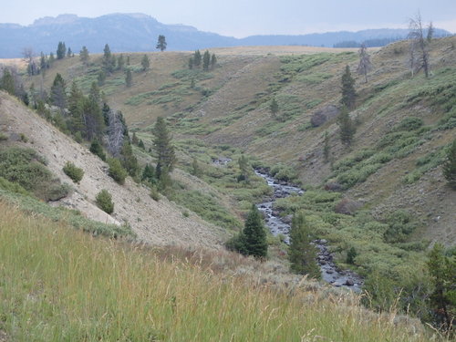 GDMBR: Looking south at Blackrock Creek.